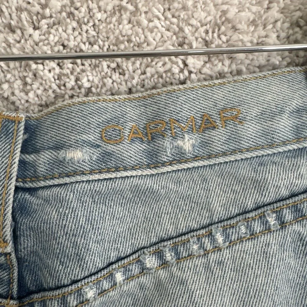 Carmar Distressed Boyfriend Womens Jeans Size 26‎ D462287 Los Angeles High Rise